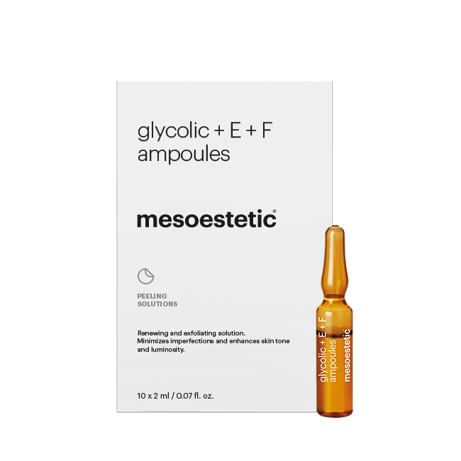 SIERO VISO- MESOESTETIC AMPOULES GLYCOLIC+E+F